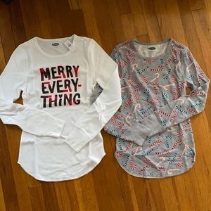 Two Long Sleeve Thermal Shirts